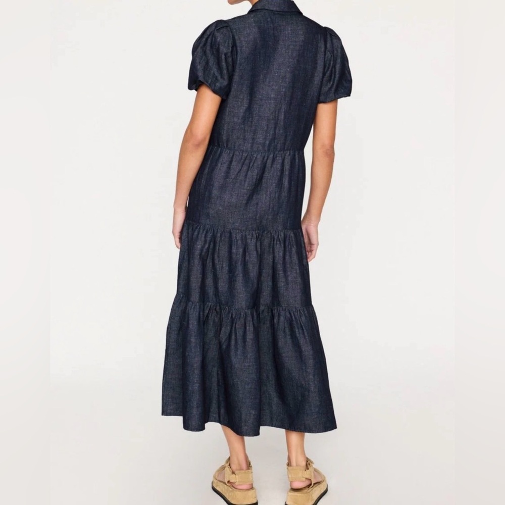 Brochu Walker The Havana Indigo Soft Denim Dress sz M - Picture 3 of 14
